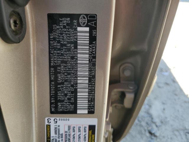 Photo 11 VIN: 2T1BR32E66C574089 - TOYOTA COROLLA 