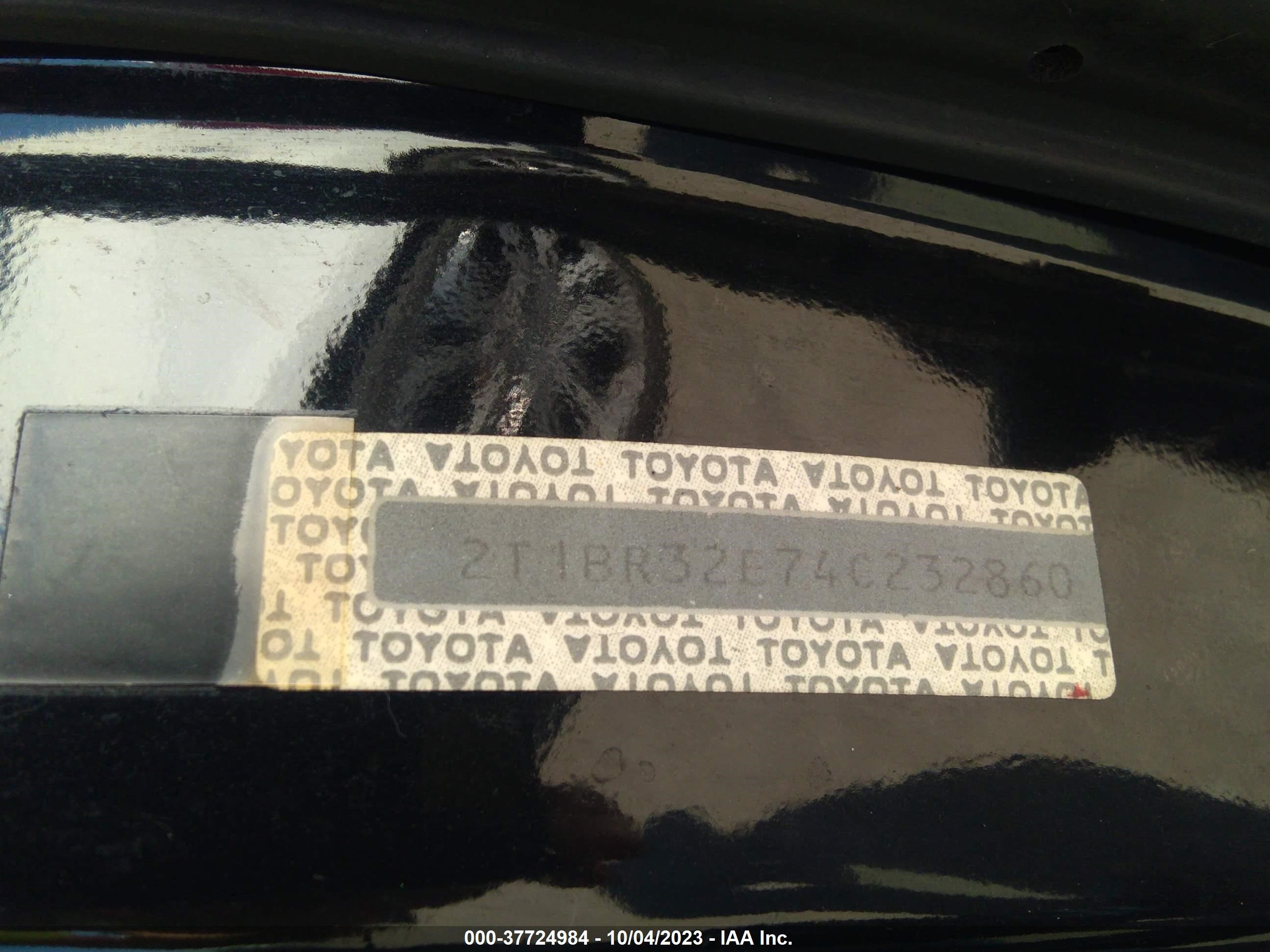 Photo 8 VIN: 2T1BR32E74C232860 - TOYOTA COROLLA 