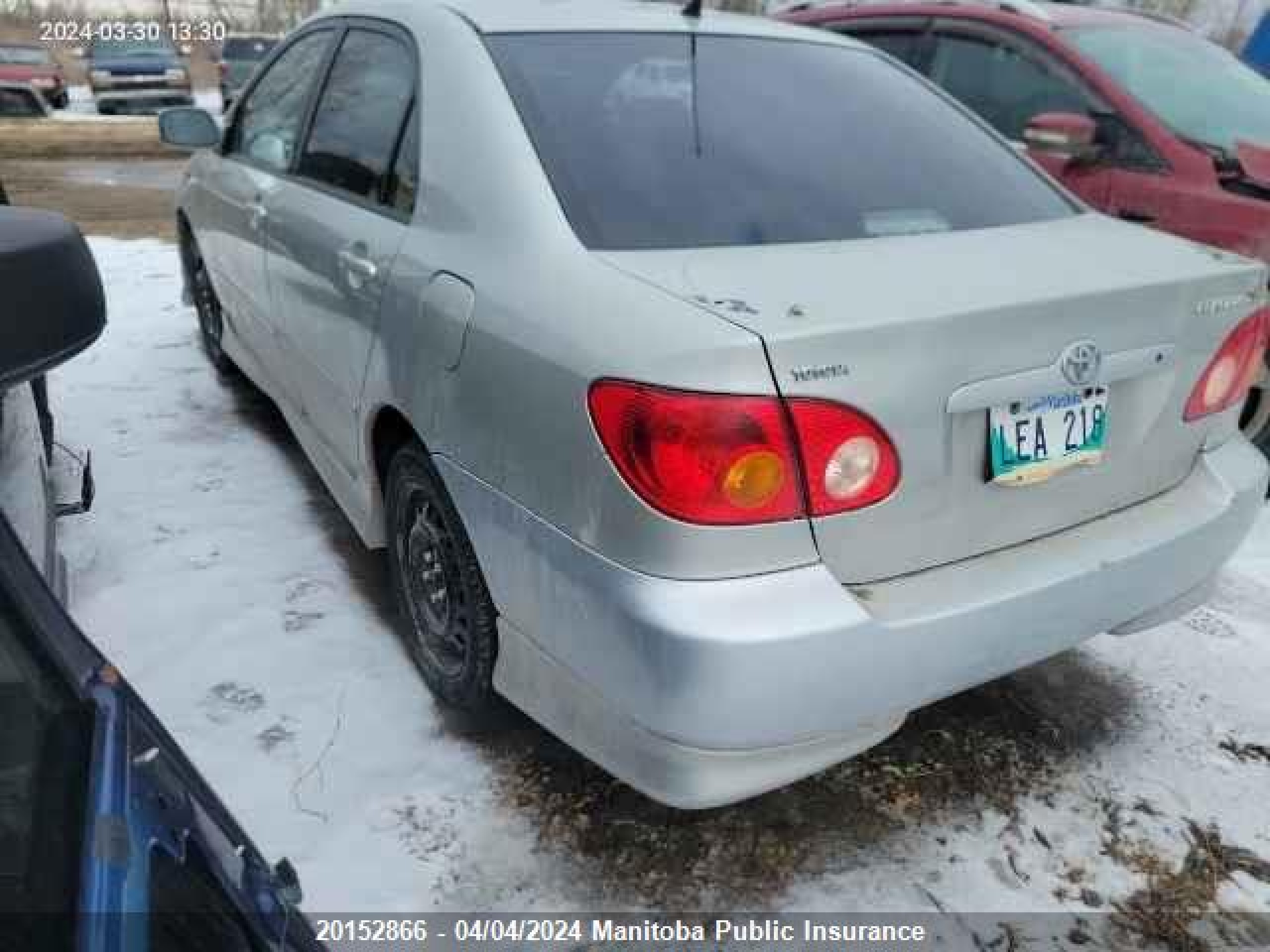 Photo 2 VIN: 2T1BR32E84C797117 - TOYOTA COROLLA 