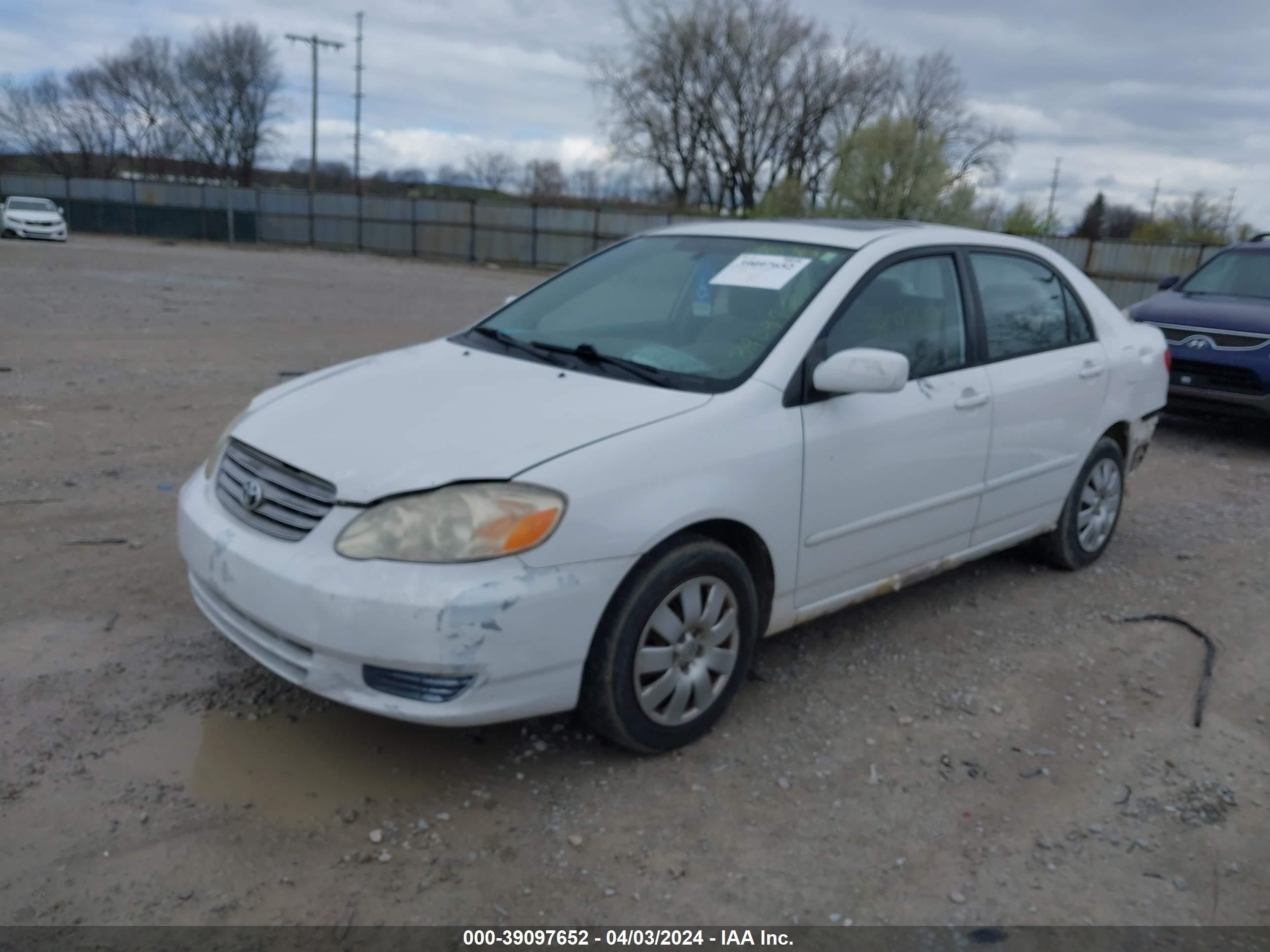 Photo 1 VIN: 2T1BR38E83C164929 - TOYOTA COROLLA 