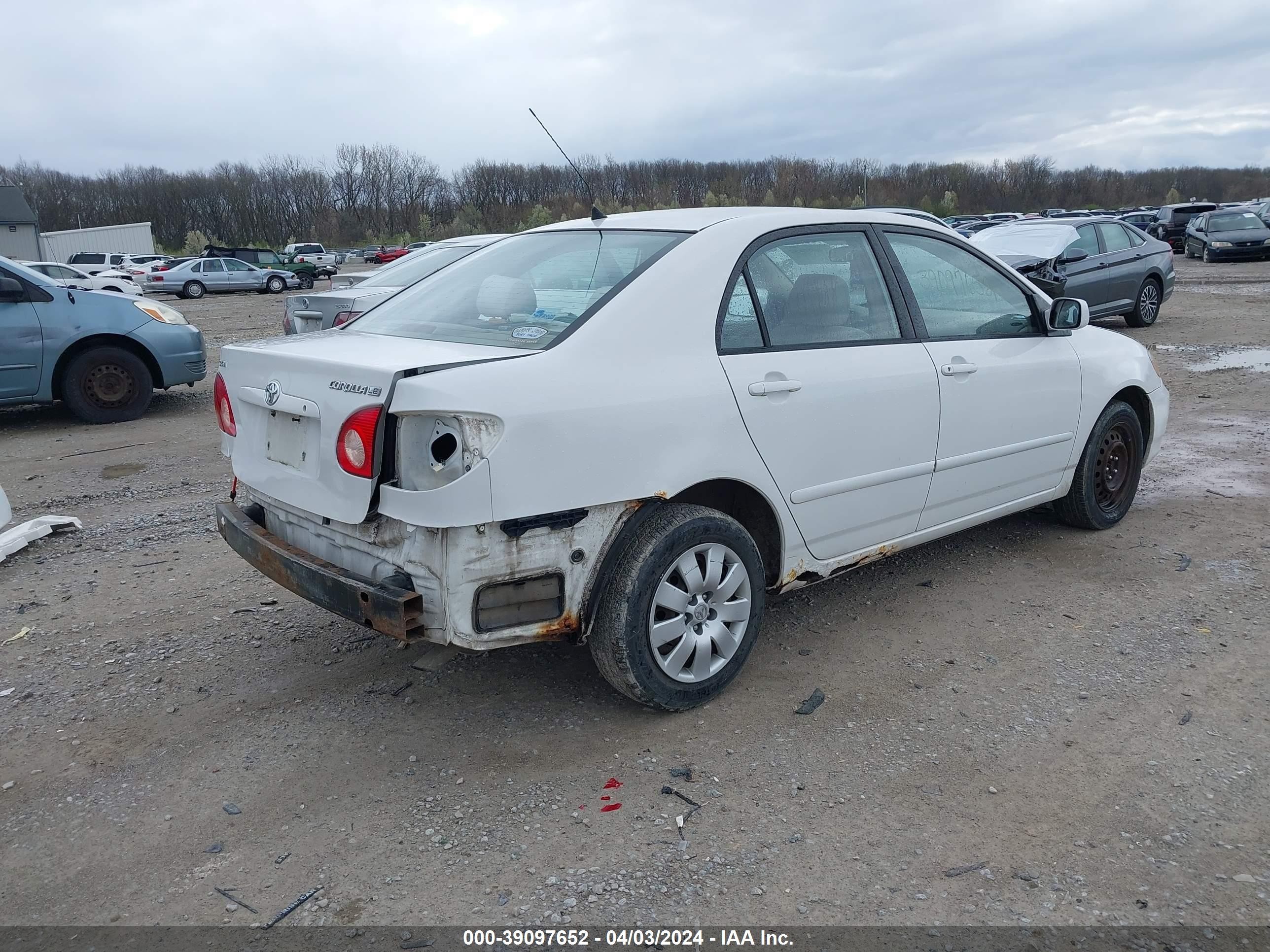 Photo 3 VIN: 2T1BR38E83C164929 - TOYOTA COROLLA 