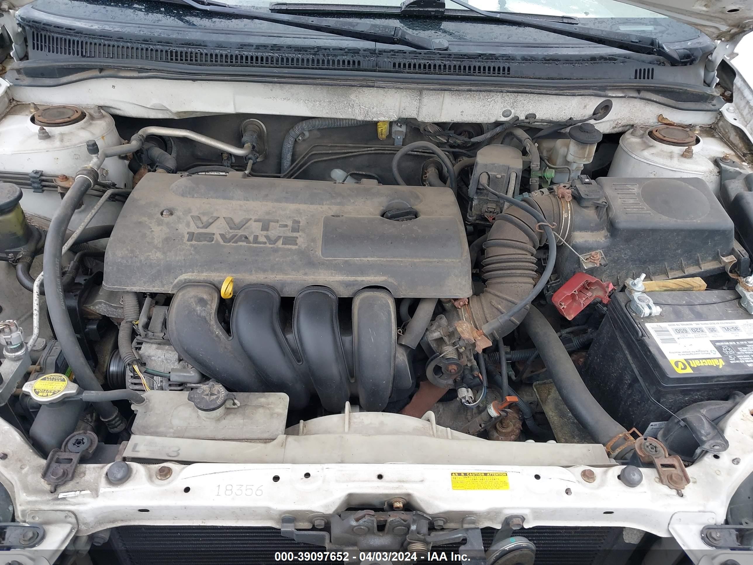 Photo 9 VIN: 2T1BR38E83C164929 - TOYOTA COROLLA 