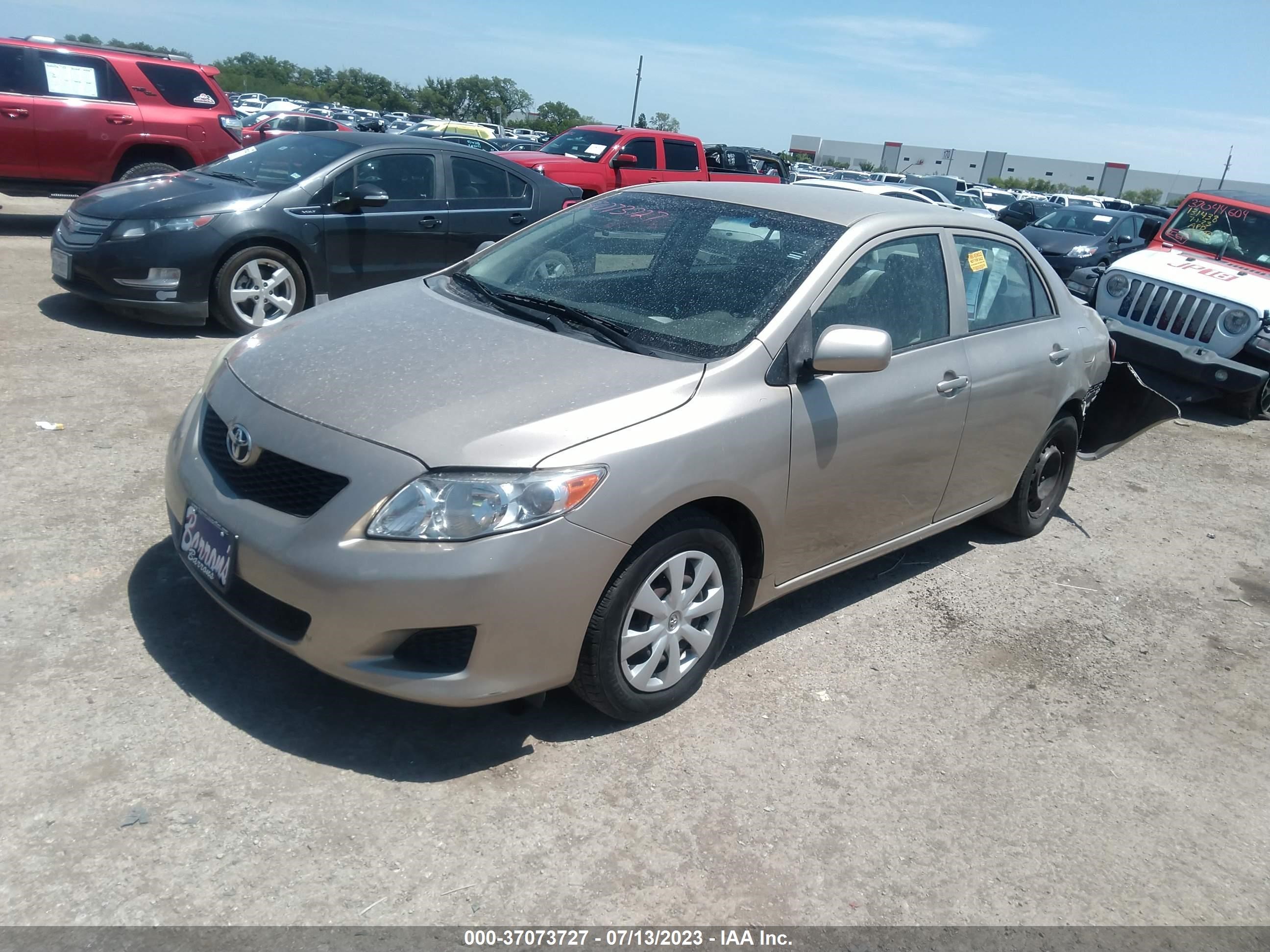 Photo 1 VIN: 2T1BU40E09C106872 - TOYOTA COROLLA 