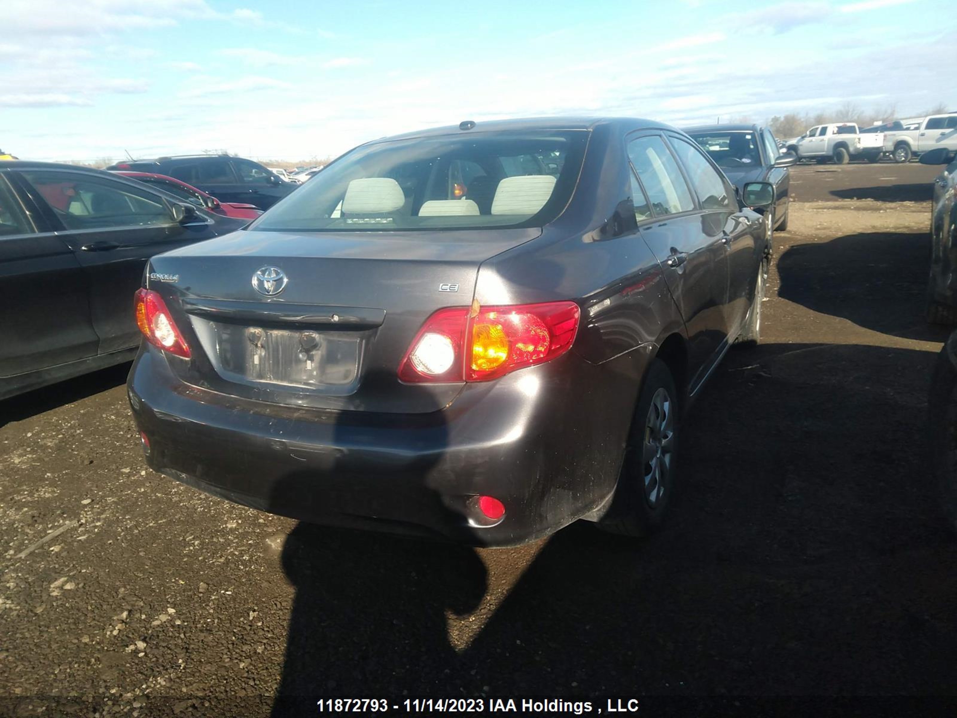 Photo 3 VIN: 2T1BU40E09C181619 - TOYOTA COROLLA 