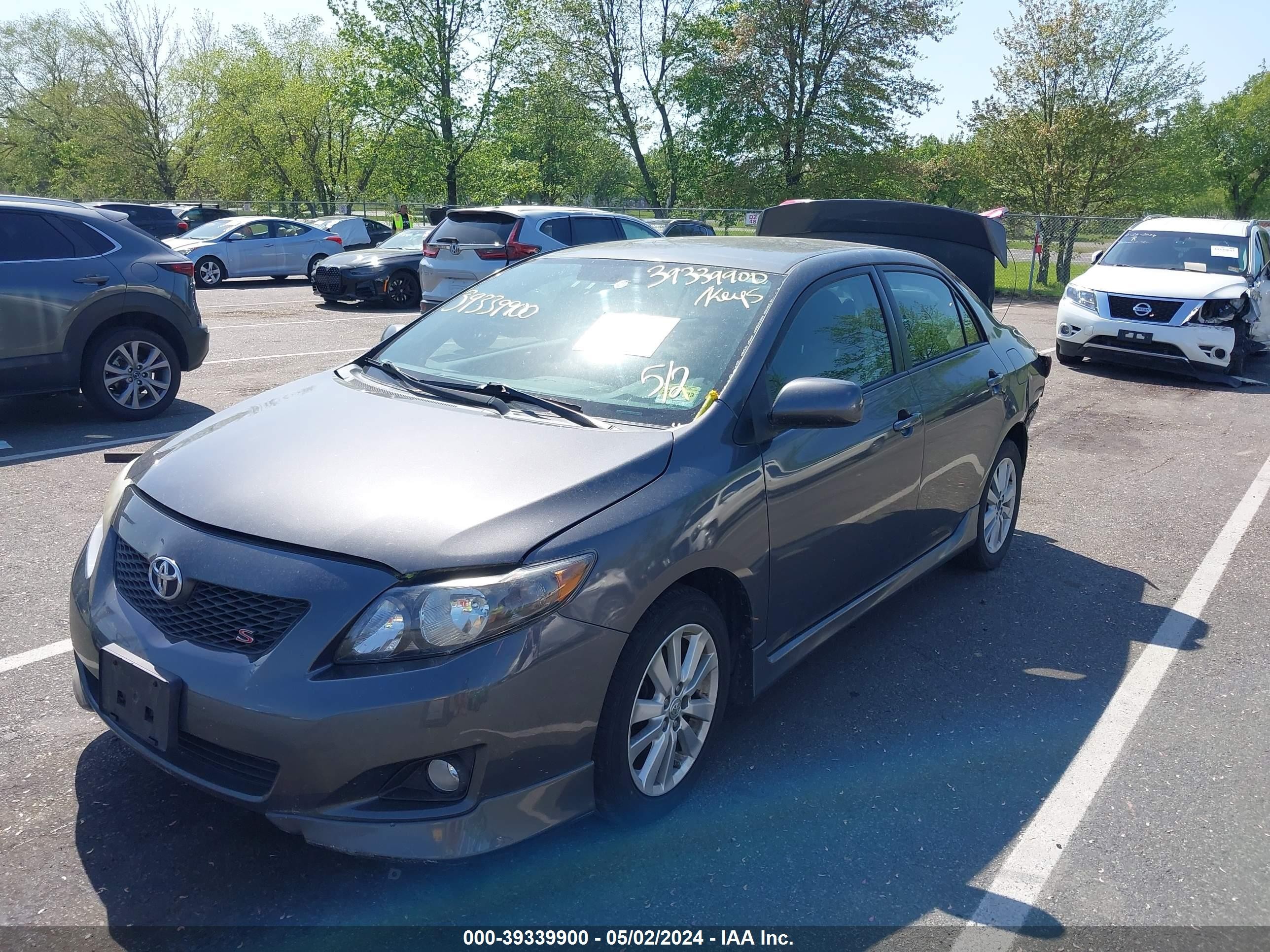 Photo 1 VIN: 2T1BU40E19C015450 - TOYOTA COROLLA 