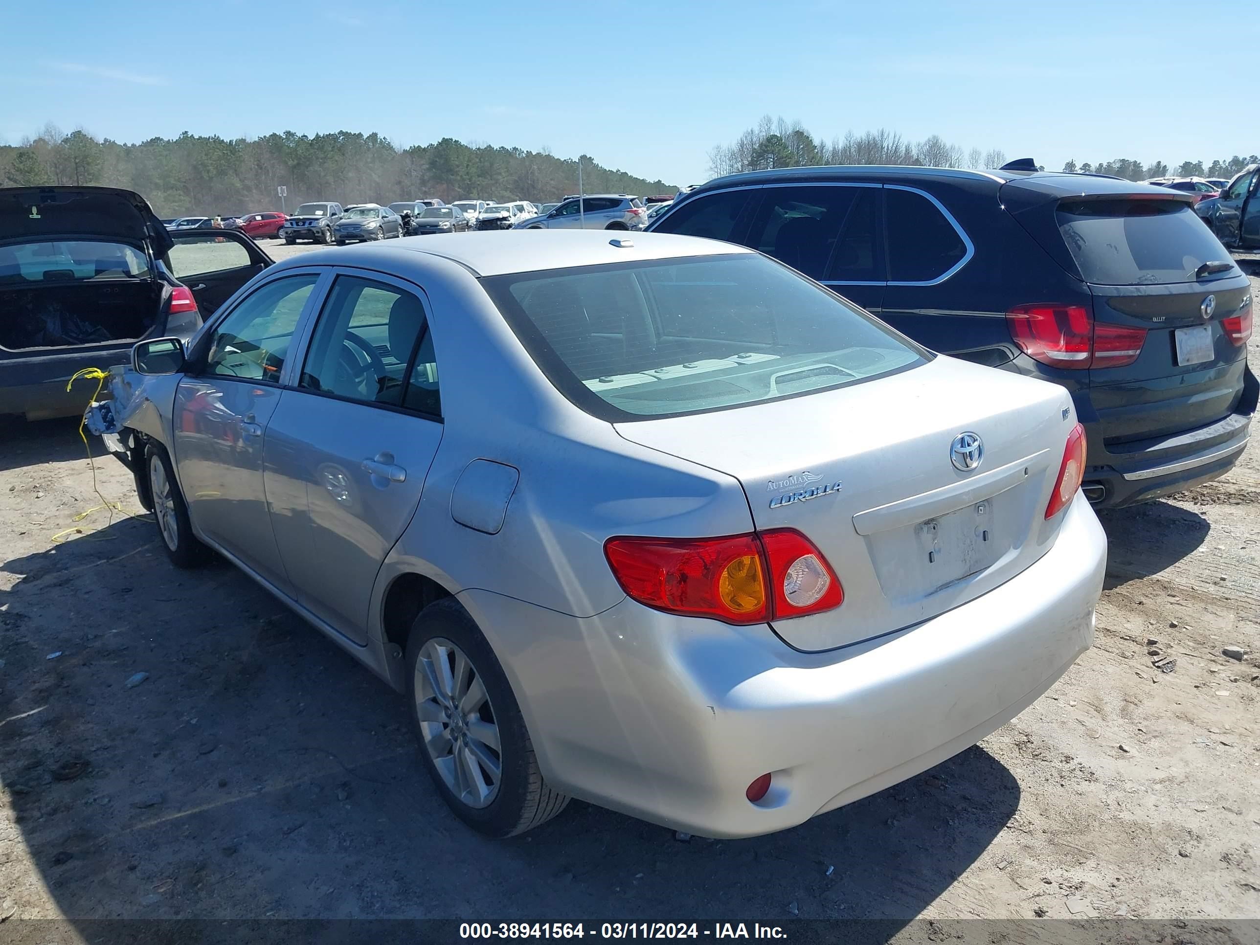 Photo 2 VIN: 2T1BU40E19C034855 - TOYOTA COROLLA 