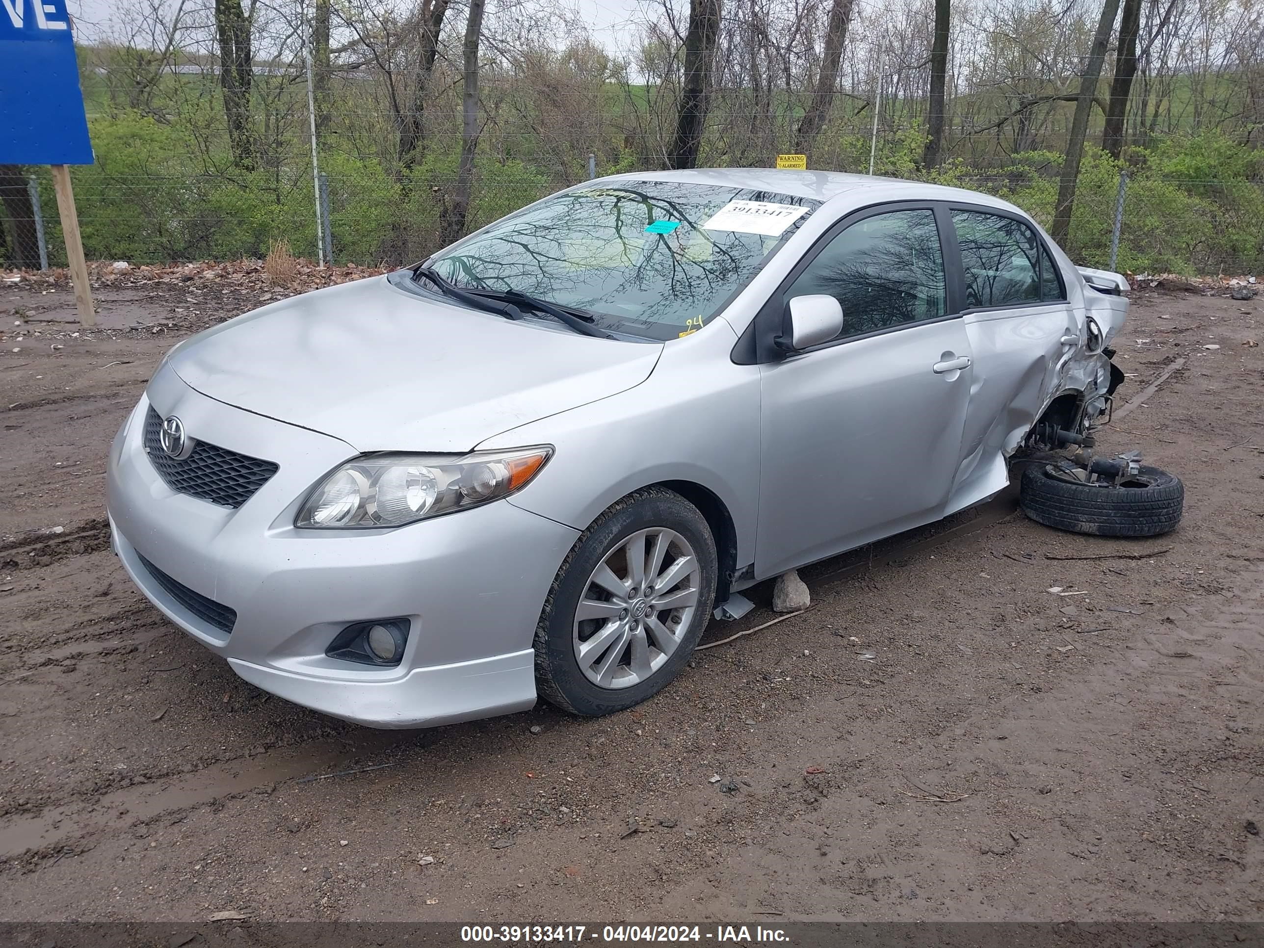 Photo 1 VIN: 2T1BU40E29C151182 - TOYOTA COROLLA 