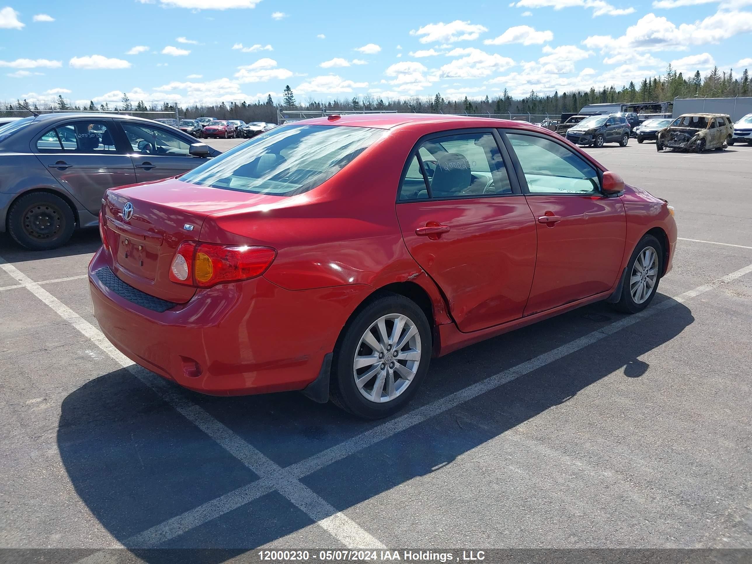 Photo 3 VIN: 2T1BU40E39C019726 - TOYOTA COROLLA 