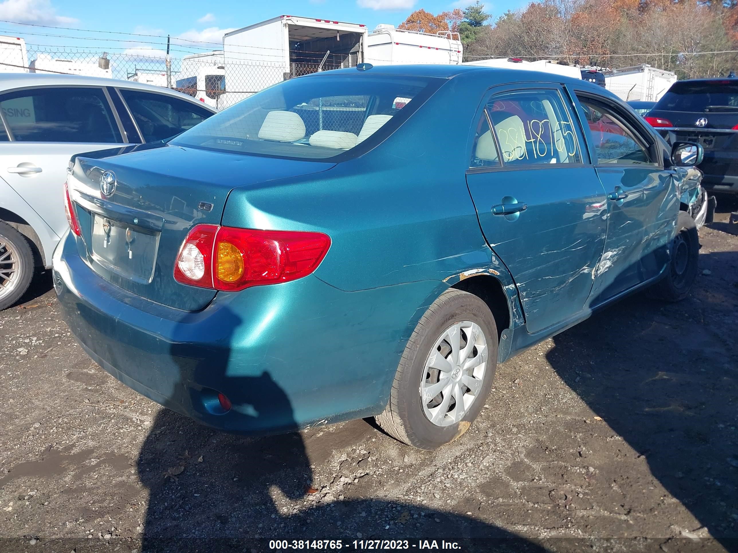 Photo 3 VIN: 2T1BU40E39C094796 - TOYOTA COROLLA 