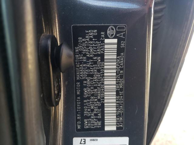 Photo 11 VIN: 2T1BU40E39C110396 - TOYOTA COROLLA 