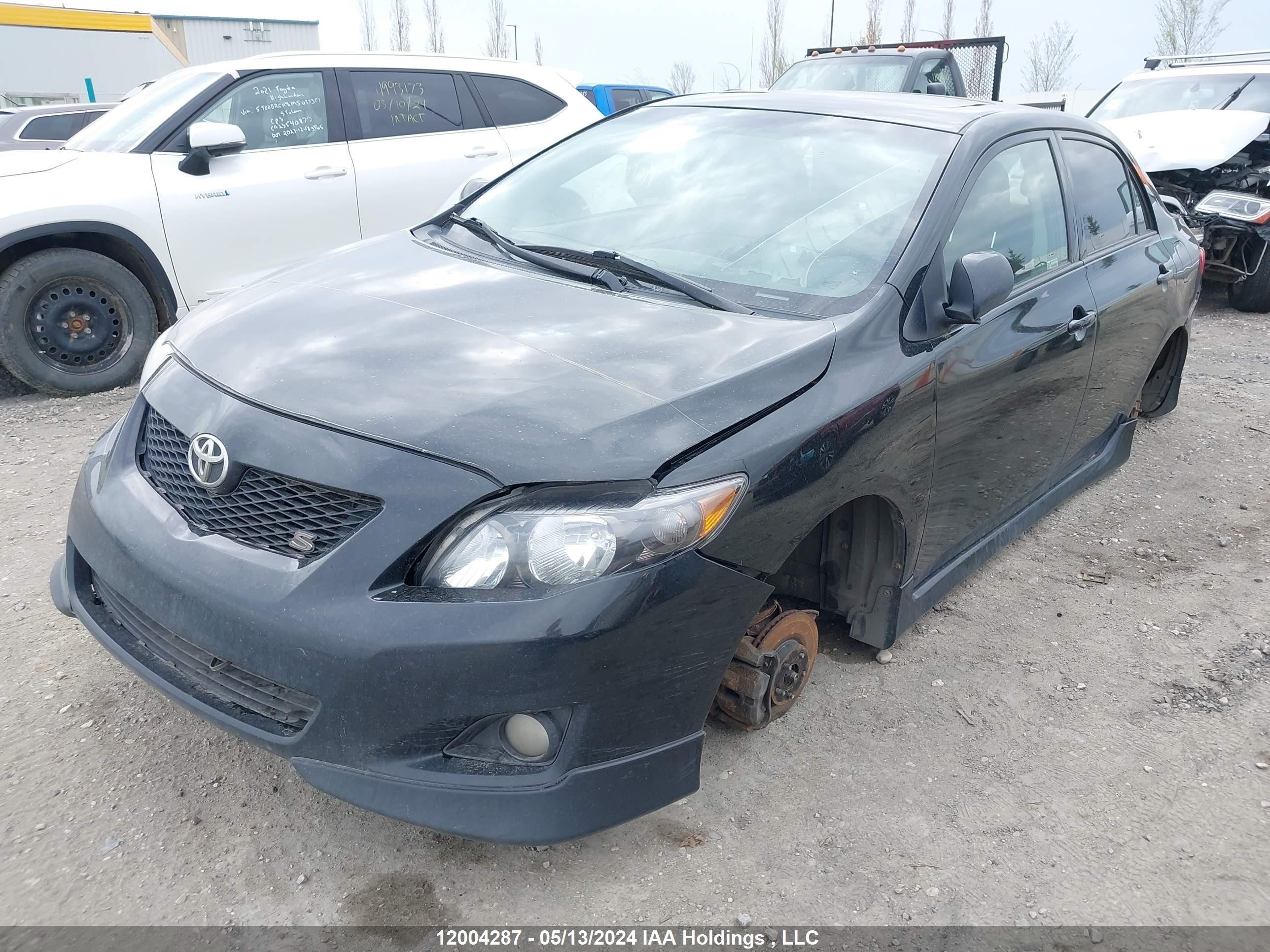 Photo 1 VIN: 2T1BU40E59C095691 - TOYOTA COROLLA 