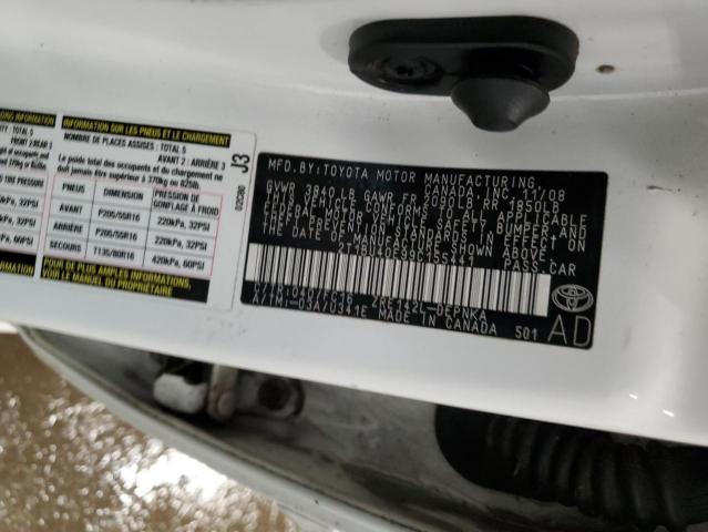 Photo 11 VIN: 2T1BU40E99C155441 - TOYOTA COROLLA BA 