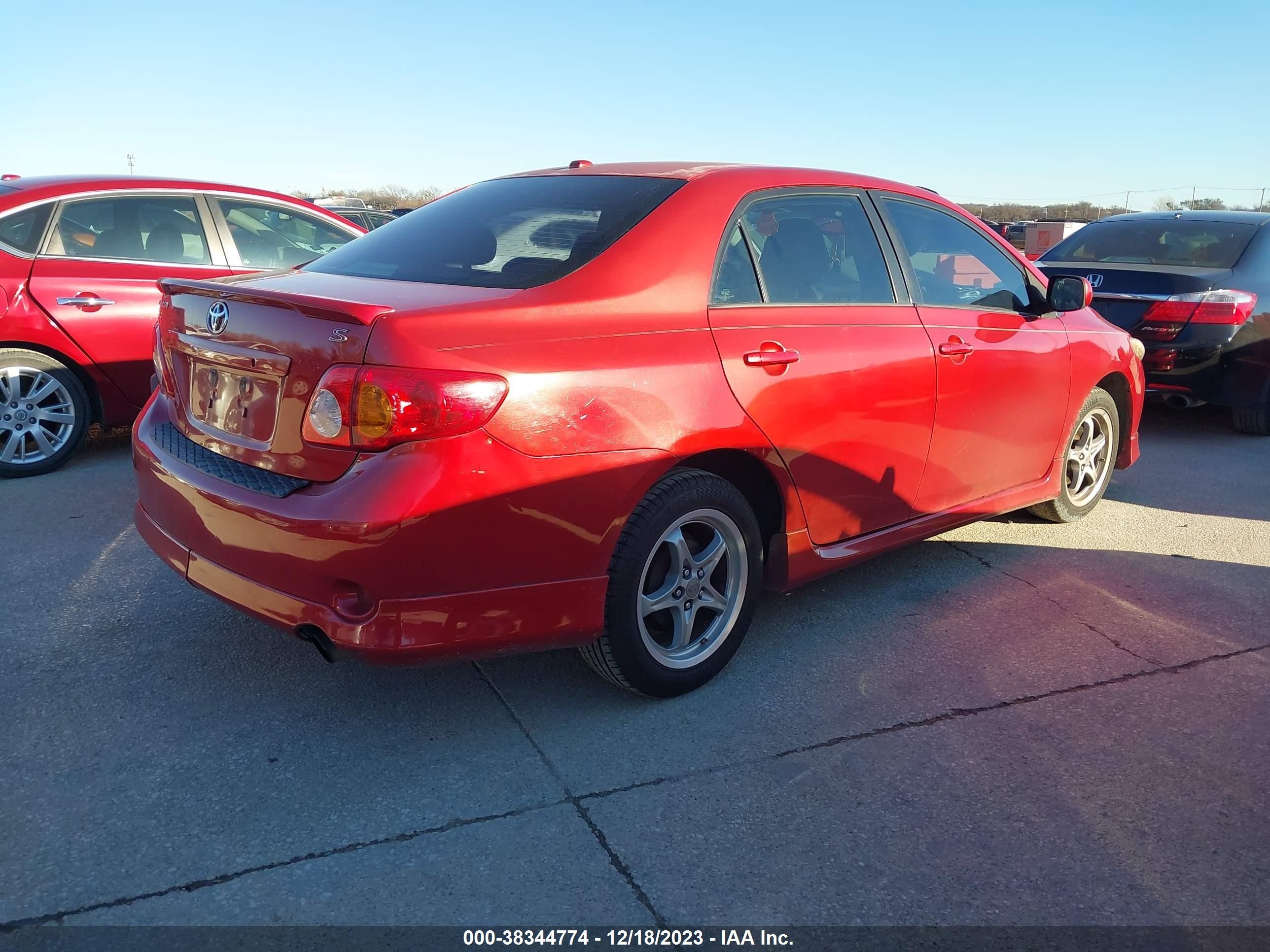 Photo 3 VIN: 2T1BU40EX9C001577 - TOYOTA COROLLA 