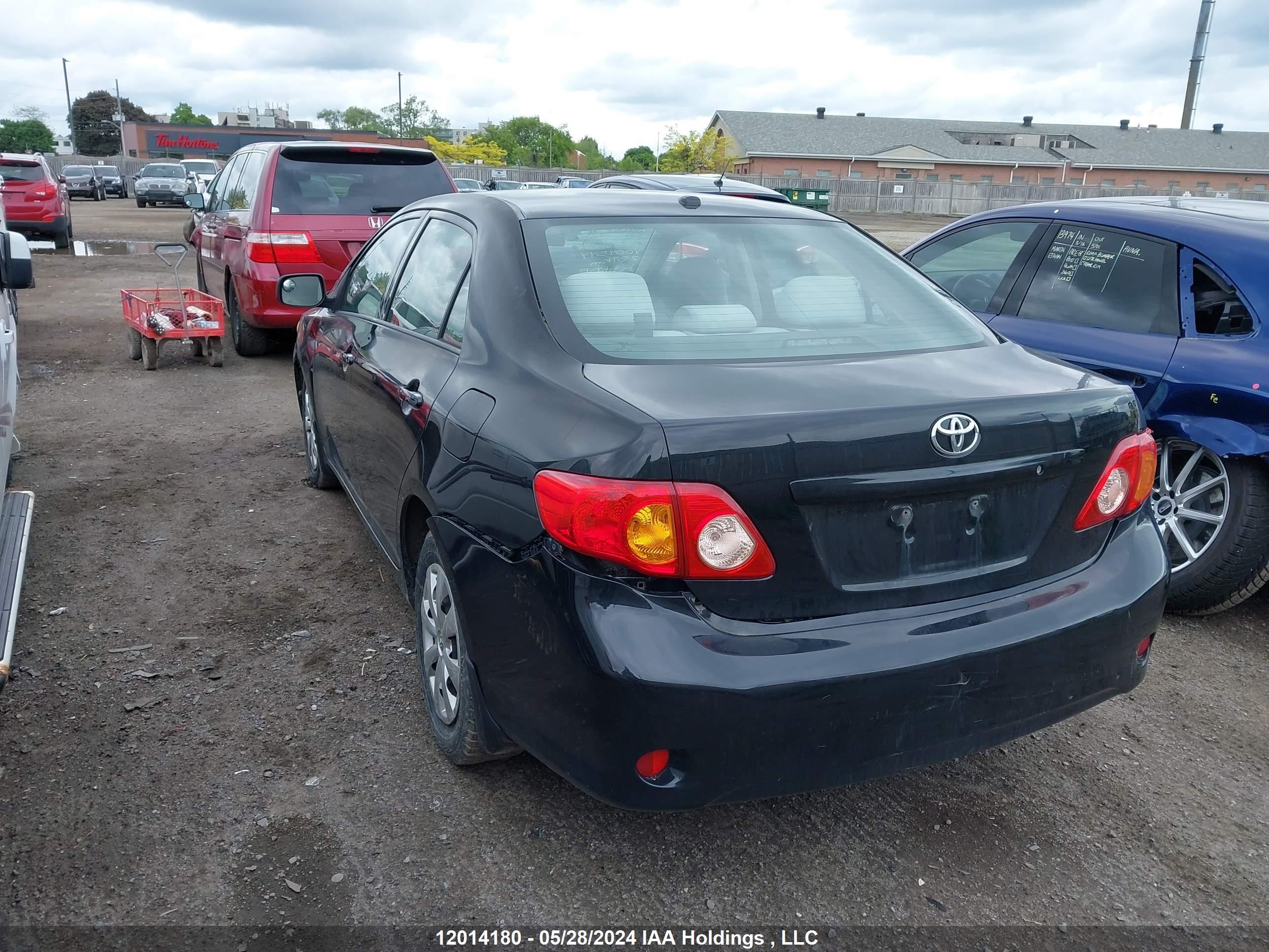 Photo 2 VIN: 2T1BU40EX9C004544 - TOYOTA COROLLA 