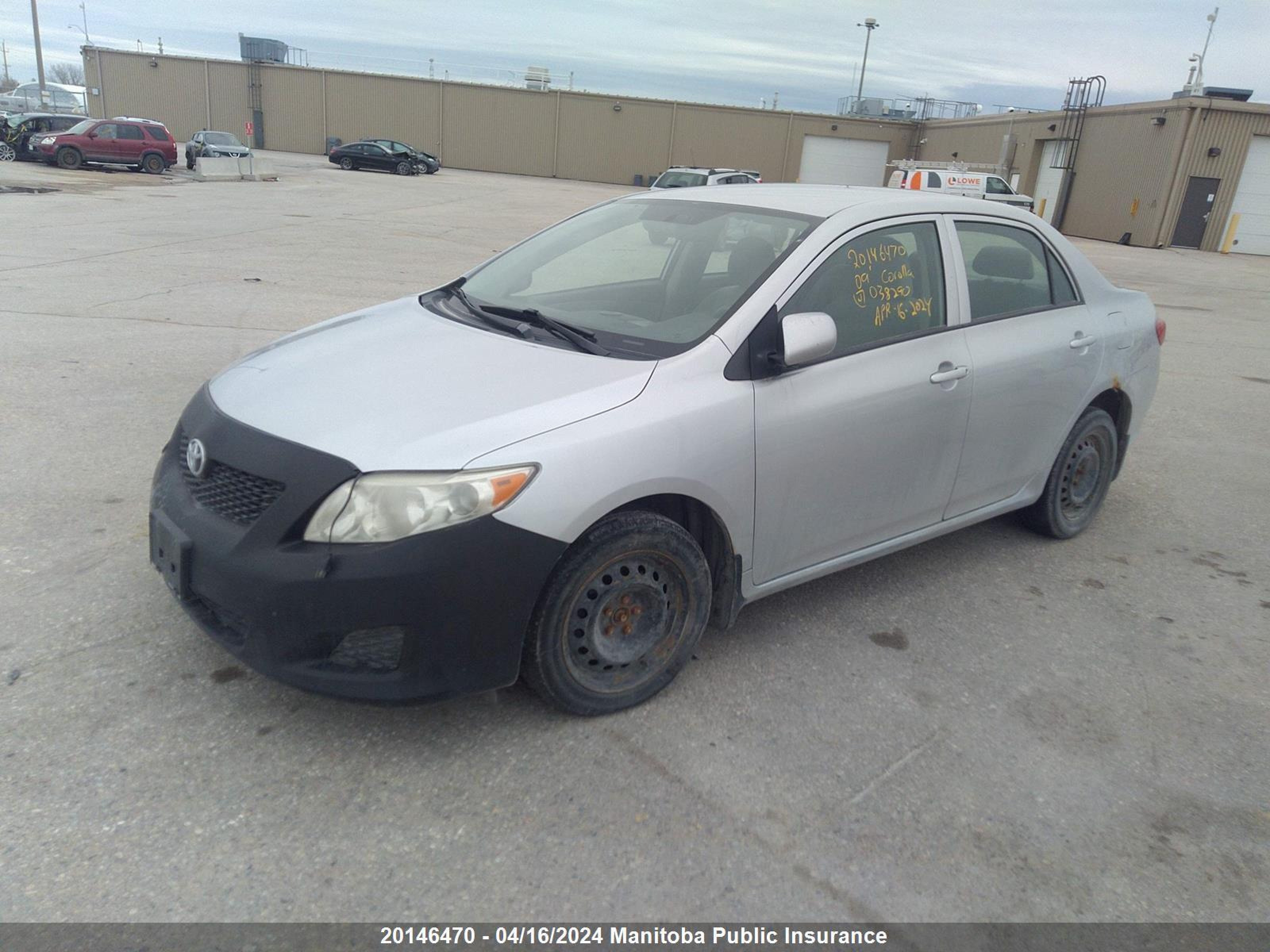 Photo 1 VIN: 2T1BU40EX9C038290 - TOYOTA COROLLA 