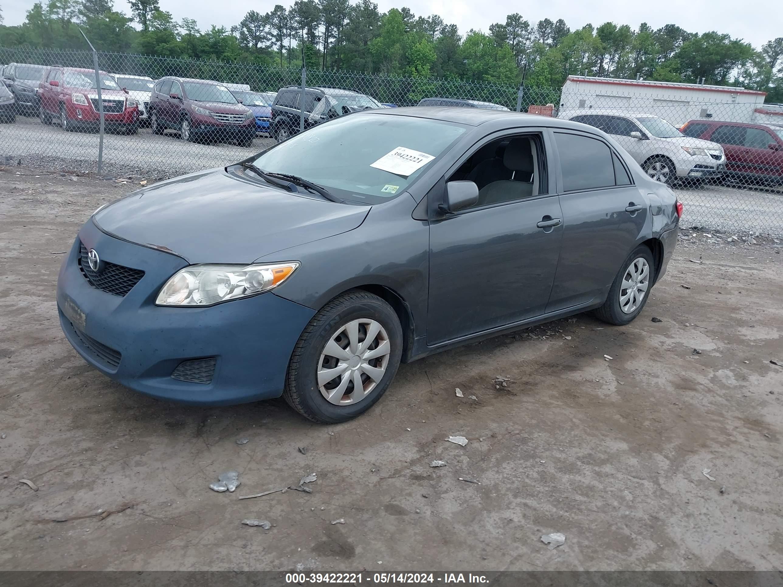 Photo 1 VIN: 2T1BU40EX9C173009 - TOYOTA COROLLA 