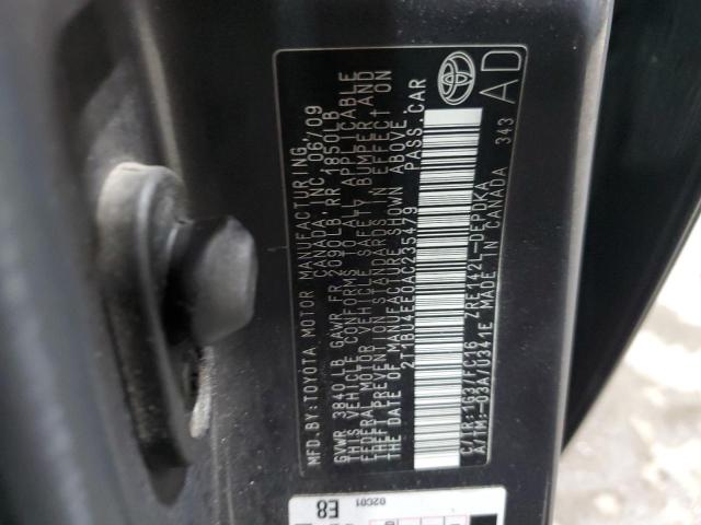 Photo 11 VIN: 2T1BU4EE0AC235479 - TOYOTA COROLLA 