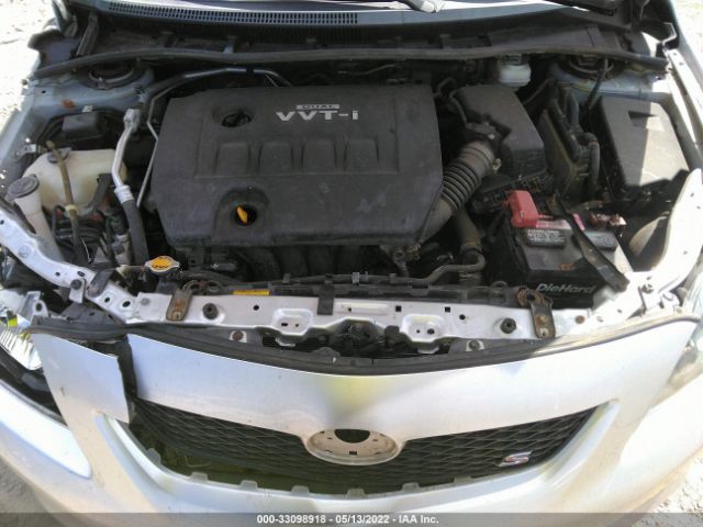 Photo 9 VIN: 2T1BU4EE0AC343343 - TOYOTA COROLLA 