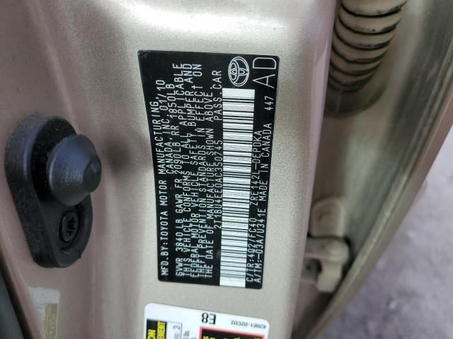 Photo 11 VIN: 2T1BU4EE0AC350745 - TOYOTA COROLLA 