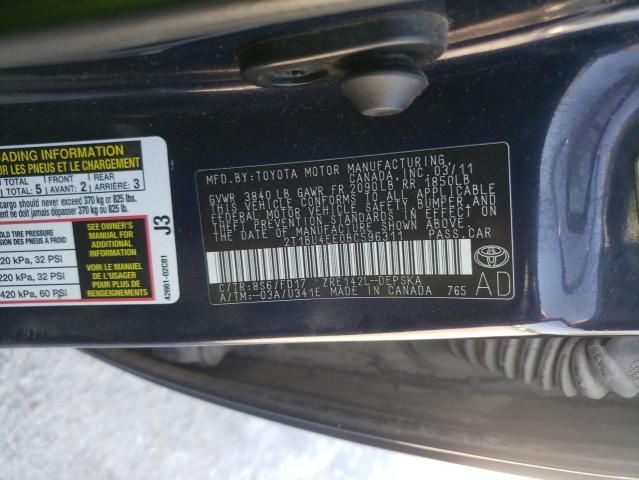 Photo 9 VIN: 2T1BU4EE0BC596311 - TOYOTA COROLLA BA 