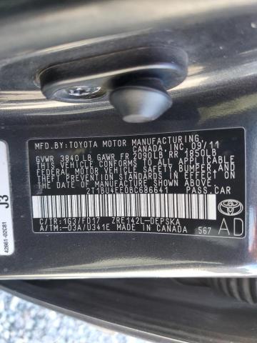 Photo 12 VIN: 2T1BU4EE0BC686641 - TOYOTA COROLLA BA 