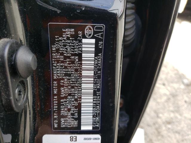 Photo 11 VIN: 2T1BU4EE0BC722571 - TOYOTA COROLLA LE 