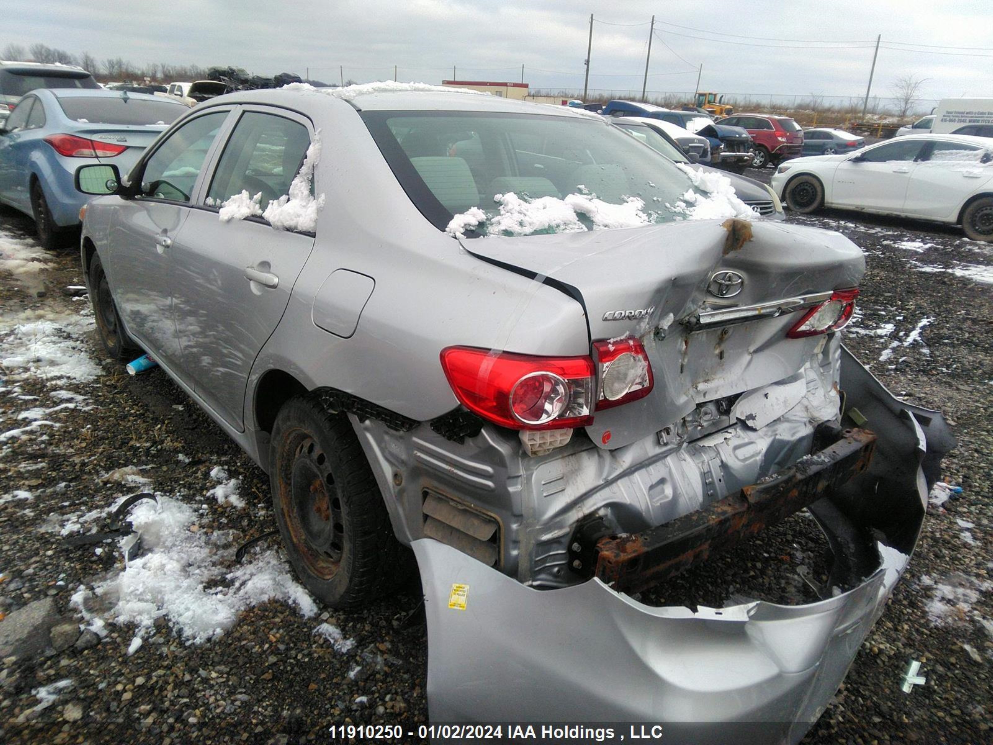 Photo 2 VIN: 2T1BU4EE0DC050076 - TOYOTA COROLLA 