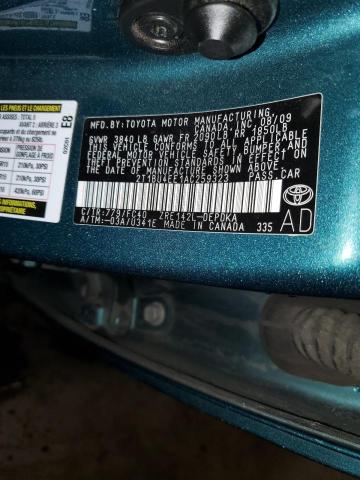 Photo 11 VIN: 2T1BU4EE1AC259323 - TOYOTA COROLLA BA 