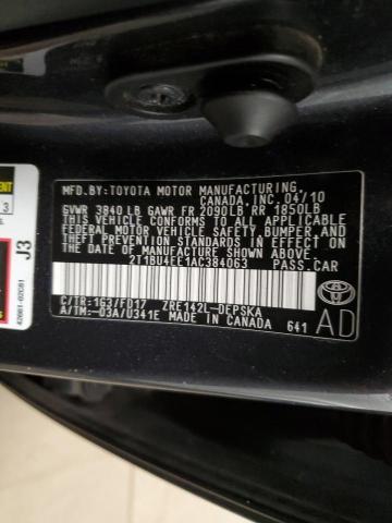 Photo 11 VIN: 2T1BU4EE1AC384063 - TOYOTA COROLLA 