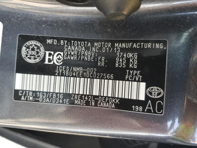 Photo 11 VIN: 2T1BU4EE1DC027566 - TOYOTA COROLLA BA 