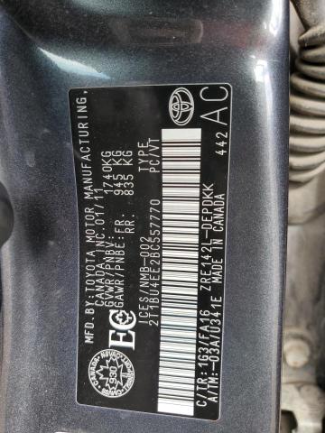 Photo 11 VIN: 2T1BU4EE2BC557770 - TOYOTA COROLLA 