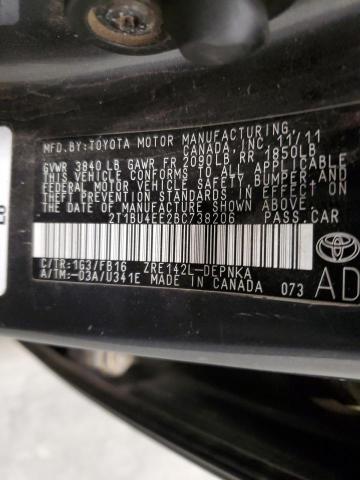 Photo 11 VIN: 2T1BU4EE2BC738206 - TOYOTA COROLLA 