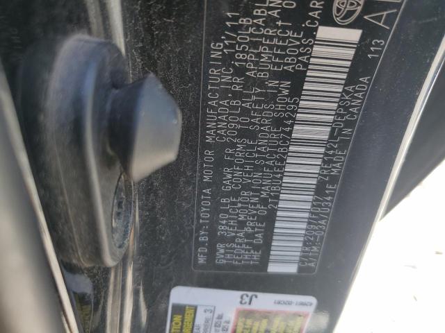 Photo 12 VIN: 2T1BU4EE2BC744295 - TOYOTA COROLLA 