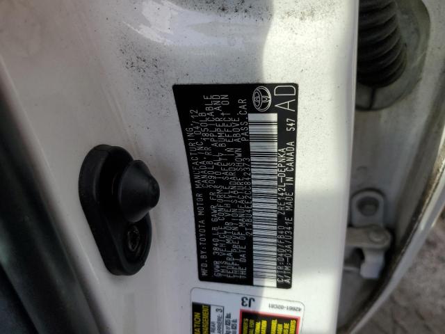 Photo 11 VIN: 2T1BU4EE2CC842373 - TOYOTA COROLLA BA 