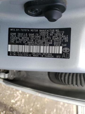 Photo 9 VIN: 2T1BU4EE2DC047888 - TOYOTA COROLLA BA 