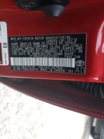 Photo 9 VIN: 2T1BU4EE3AC412851 - TOYOTA COROLLA BA 