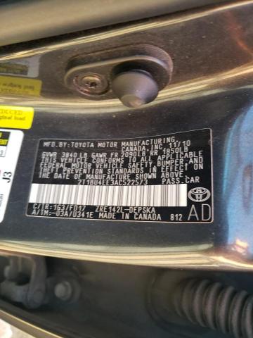 Photo 9 VIN: 2T1BU4EE3AC522573 - TOYOTA COROLLA BA 