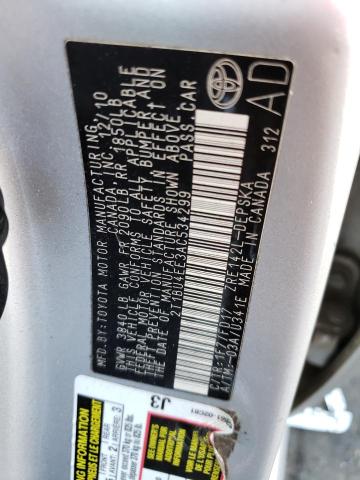 Photo 11 VIN: 2T1BU4EE3AC534299 - TOYOTA COROLLA 