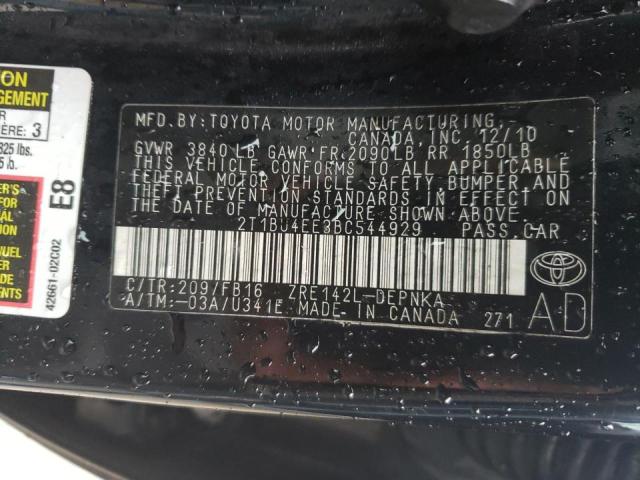 Photo 9 VIN: 2T1BU4EE3BC544929 - TOYOTA COROLLA BA 