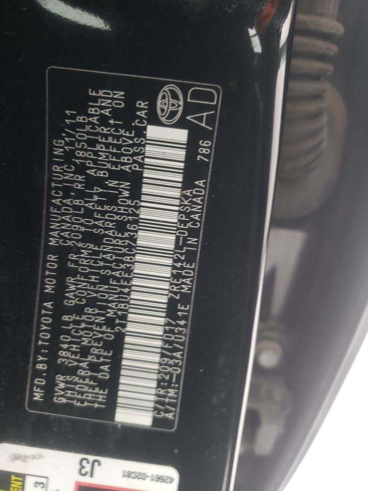 Photo 11 VIN: 2T1BU4EE3BC736125 - TOYOTA COROLLA 