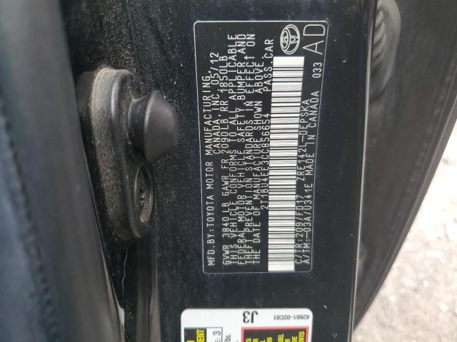 Photo 12 VIN: 2T1BU4EE3CC856654 - TOYOTA COROLLA BA 