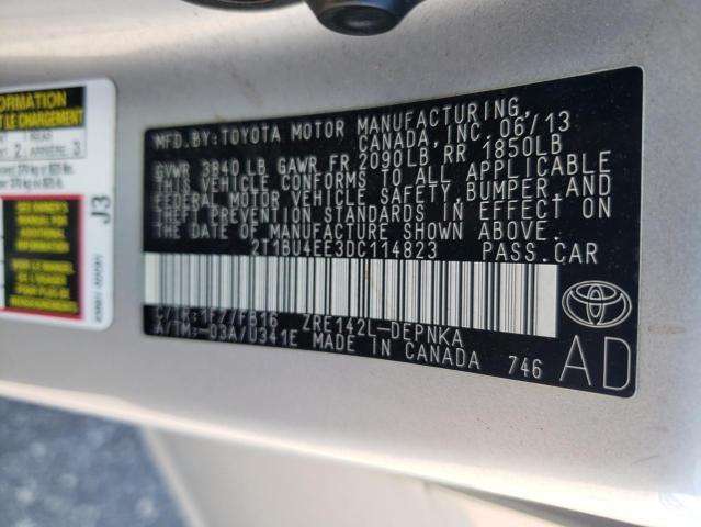 Photo 11 VIN: 2T1BU4EE3DC114823 - TOYOTA COROLLA BA 