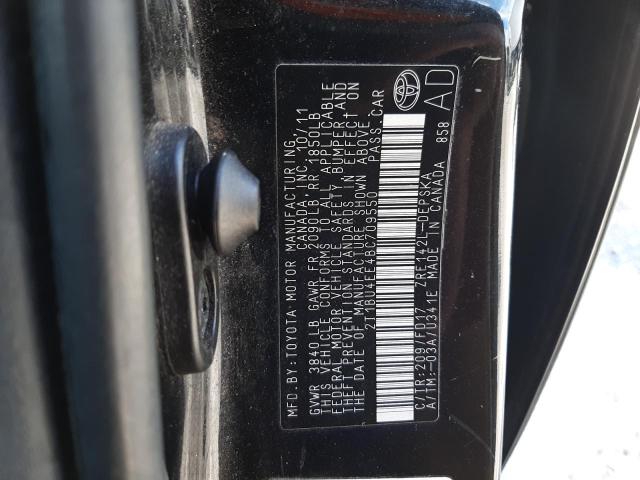 Photo 12 VIN: 2T1BU4EE4BC709550 - TOYOTA COROLLA 