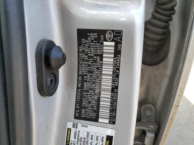 Photo 11 VIN: 2T1BU4EE5AC245778 - TOYOTA COROLLA BA 