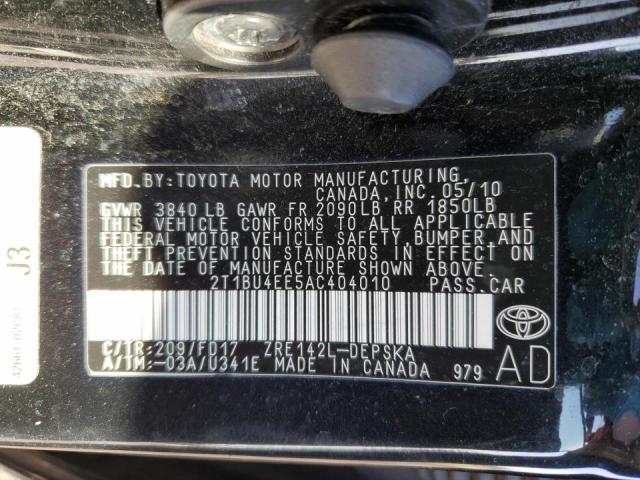 Photo 11 VIN: 2T1BU4EE5AC404010 - TOYOTA COROLLA 