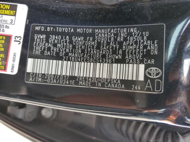 Photo 11 VIN: 2T1BU4EE5BC543961 - TOYOTA COROLLA BA 