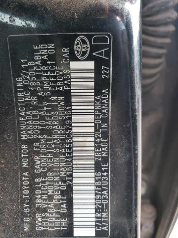 Photo 11 VIN: 2T1BU4EE5BC579164 - TOYOTA COROLLA BA 