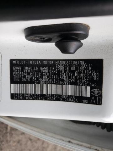 Photo 9 VIN: 2T1BU4EE5BC605195 - TOYOTA COROLLA BA 