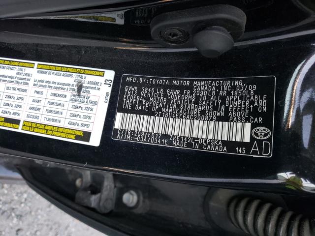 Photo 9 VIN: 2T1BU4EE6AC200879 - TOYOTA COROLLA BA 