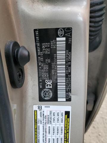 Photo 12 VIN: 2T1BU4EE6AC259768 - TOYOTA COROLLA BA 